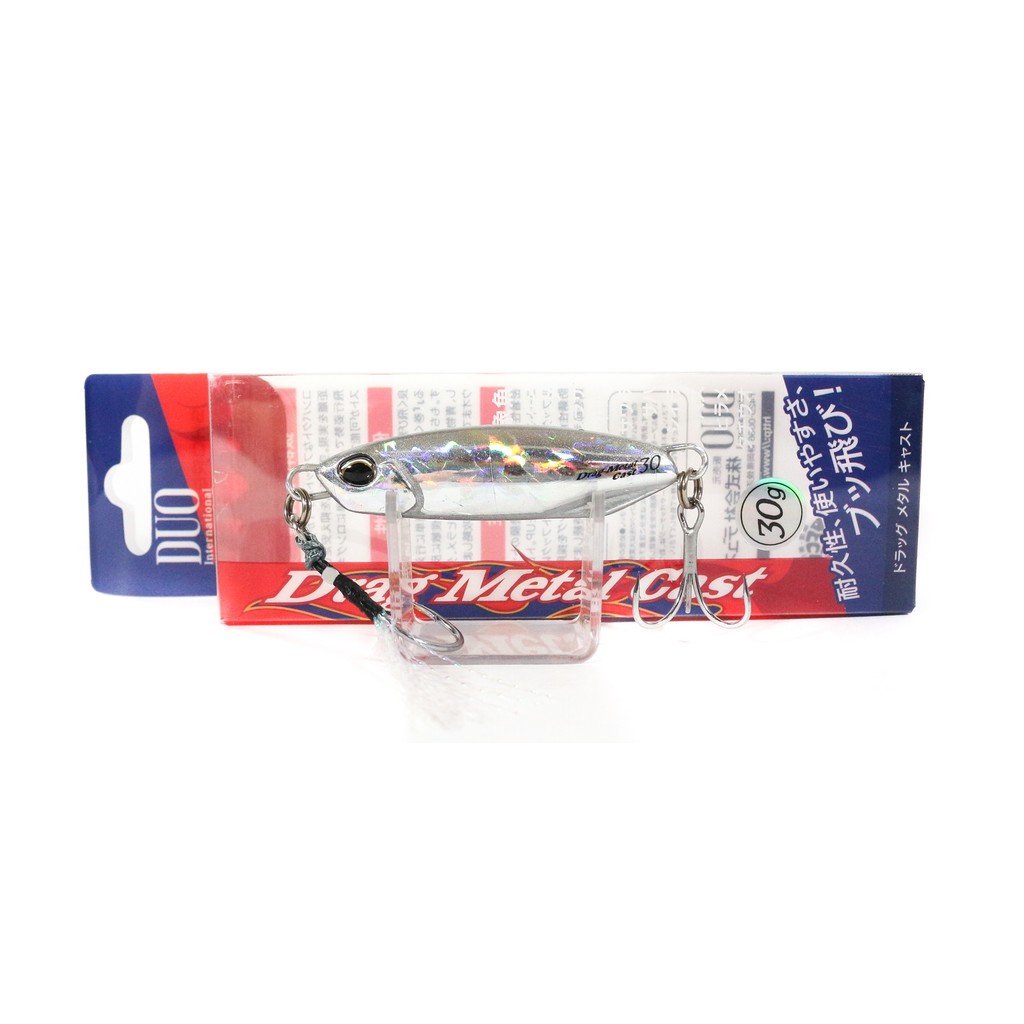 Duo Drag Metal Cast 20g - Leurre Métal Jetée & Saumon - Pêche En Mer