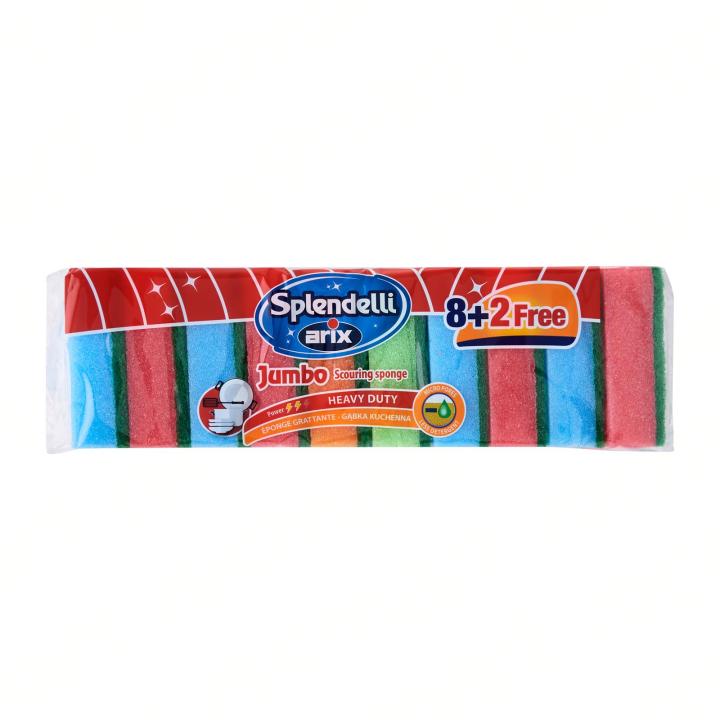 ARIX SPLENDELLI - JUMBO SPONGE PACK (10PCS) | Shopee Singapore