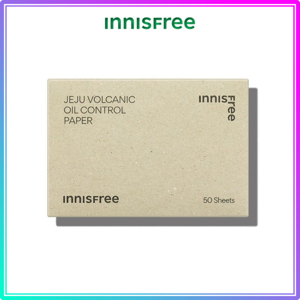 innisfree Jeju Volcanic Oil Control Paper (50 sheets) | Shopee Singapore