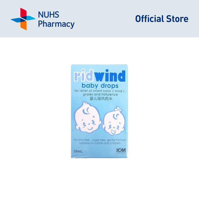 Ridwind Baby Drops 30ml [NUHS Pharmacy] | Shopee Singapore