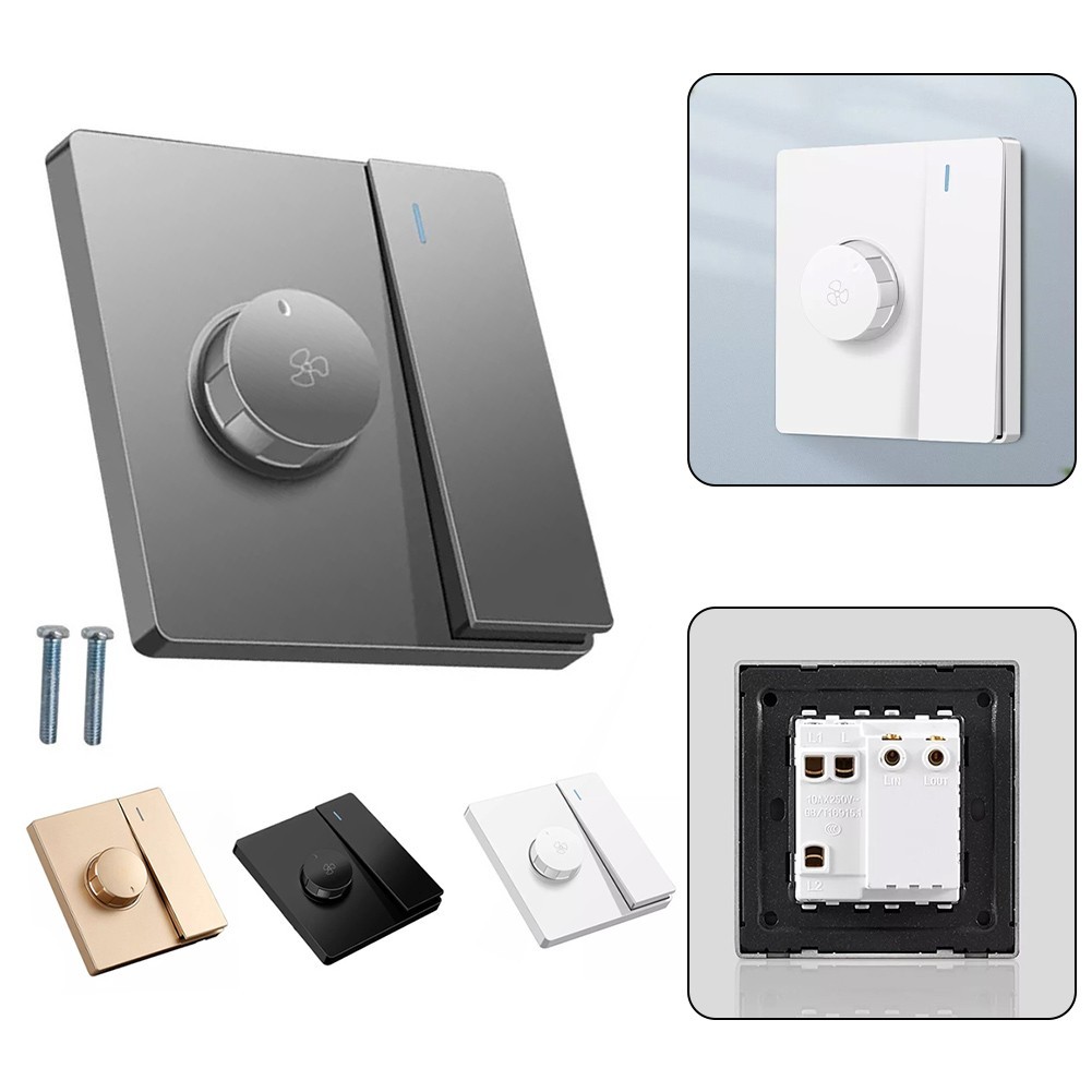 Variable Fan Speed Control with Switch for Most Brand Electric Ceiling ...