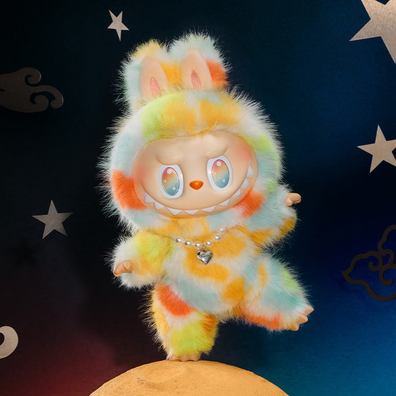 ぬいぐるみ LABUBU ROCK THE UNIVERSE Vinyl PlushDoll POP MART THE MONSTERS Big into Energy Series-ROCK THE UNIVERSE