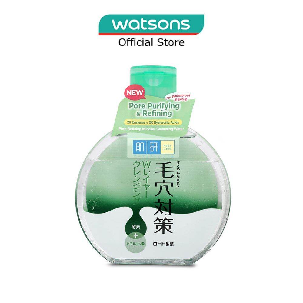 HADA LABO Pore Refining Micellar Cleansing Water 300ml | Shopee Singapore
