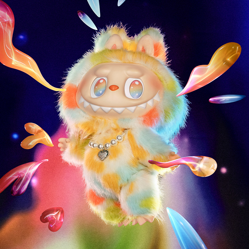 アイドル LABUBU ROCK THE UNIVERSE Vinyl PlushDoll POP MART THE MONSTERS Big into Energy Series-ROCK THE UNIVERSE
