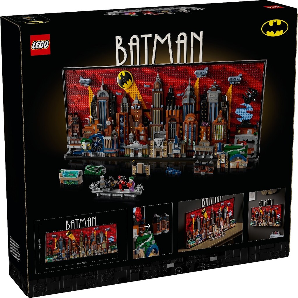 LEGO Super Heroes 76271 Batman: The Animated Series Gotham City, Mainan, Building Block, Toys - Gambar 4