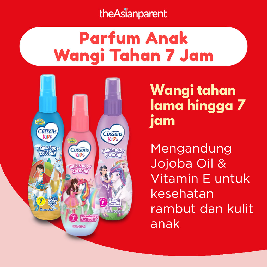 Parfum Anak Cussons Kids Hair & Body Cologne 100 ml