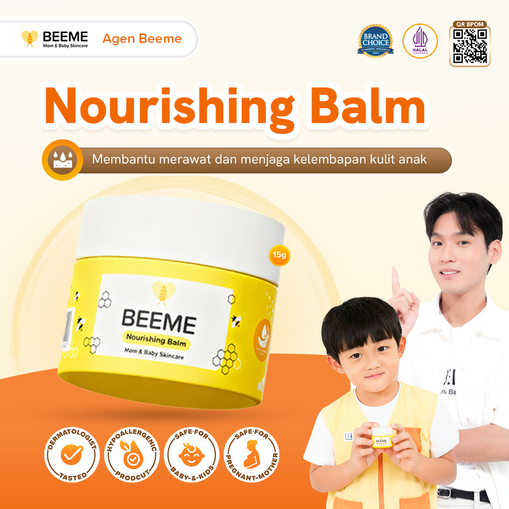 Beeme Complete Protection Kit Sunscreen Lotion SPF 50+ & Nourishing Balm Bayi - Gambar 4