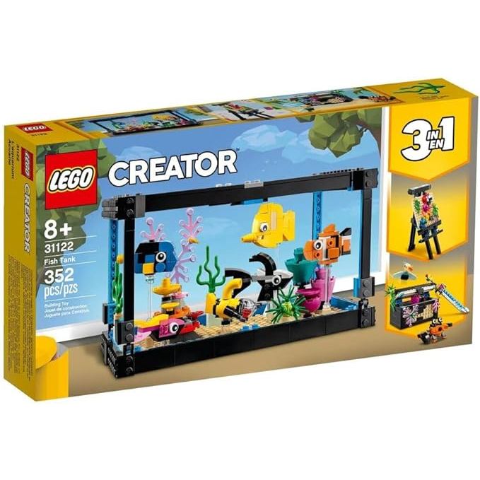 Lego Creator Fish Tank 31122 Exclusive 3-in-1 Building Set, 8 years and ...