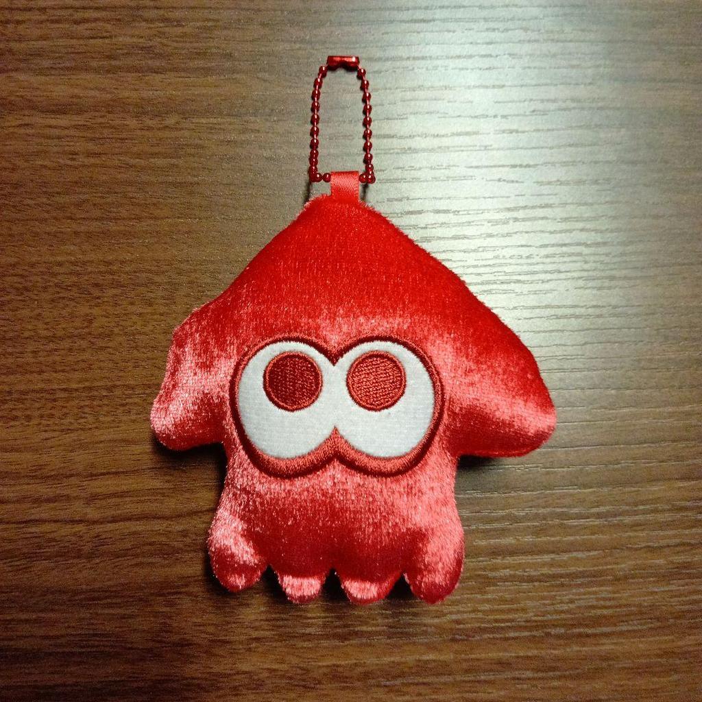 【Direct from Japan】[Unused] Splatoon 3 Squid Die-Cut Coin Case, Red ...
