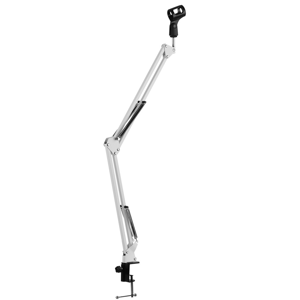 Pikdsg Microphone Stand Holder Table Lazy Bracket with Extendable Arm ...
