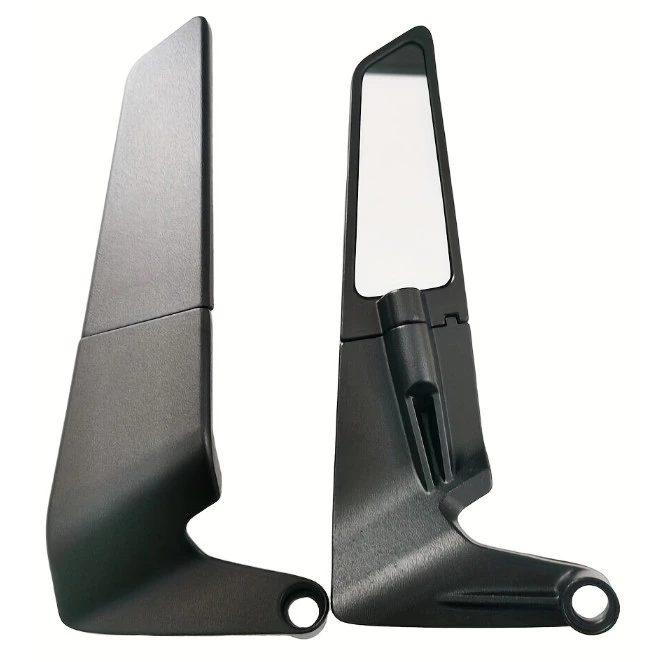 Spion Motor Blade Pendek Universal Sporty Rearview Mirror Variasi Motor - Gambar 2