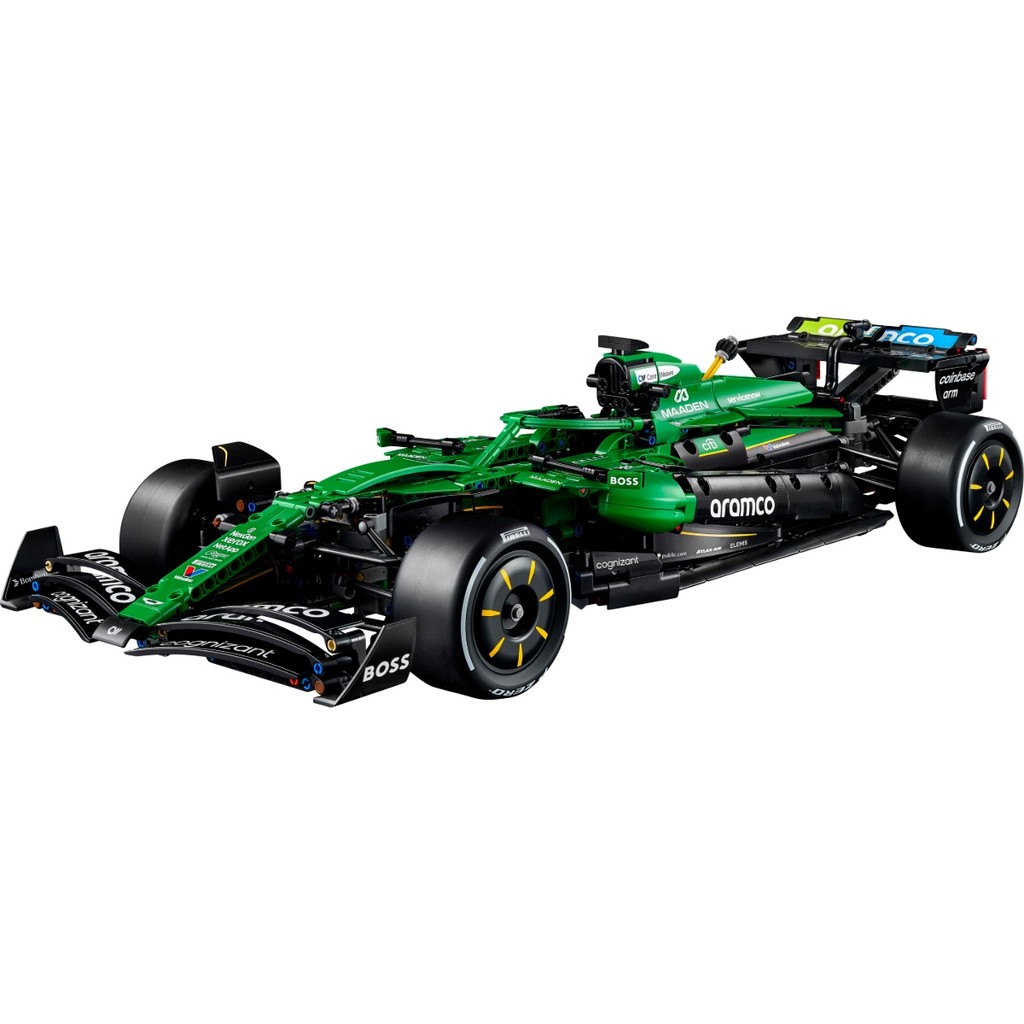 LEGO Technic 42240 Aston Martin Aramco AMR25 F1 Car (1547 Pieces), Building Block, Toys, Bricks - Gambar 2
