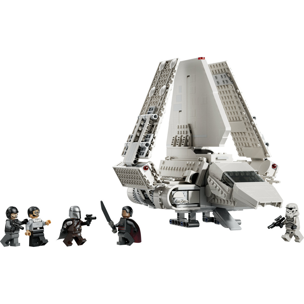 LEGO Star Wars 75459 Imperial Lambda-Class Shuttle (961 Pieces), Building Block, Toys, Bricks - Gambar 2