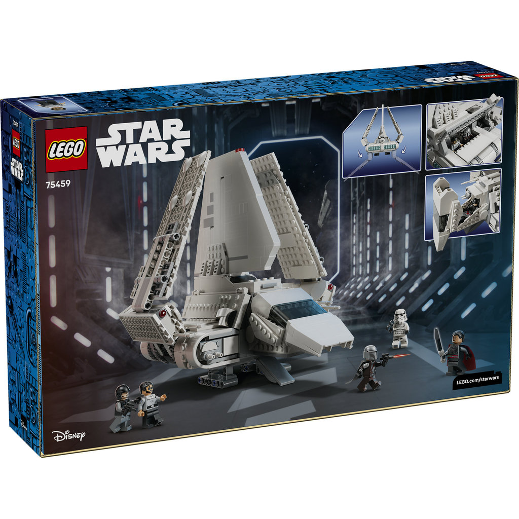LEGO Star Wars 75459 Imperial Lambda-Class Shuttle (961 Pieces), Building Block, Toys, Bricks - Gambar 4