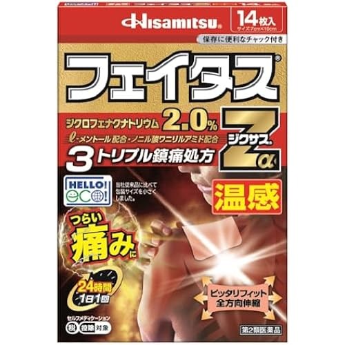Hisamitsu Class 2 drug Feitas Z Alpha Dixous Warm 14 sheets | Shopee ...
