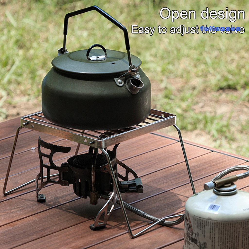 Fullemove Folding Outdoor Camping Stove Grill Portable Heavy Duty ...