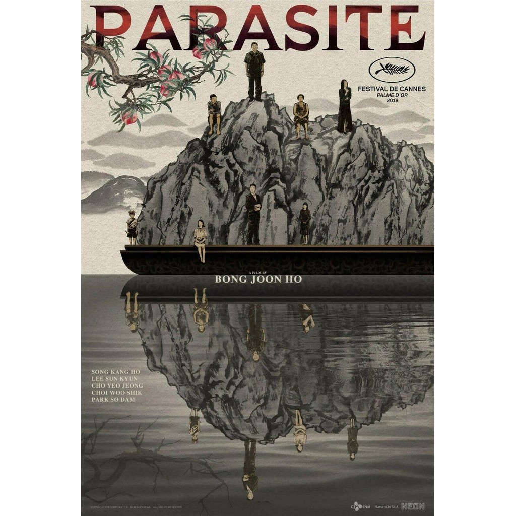 Parasite Movie Art Film Print Silk Poster Home Wall Decor 24x36inch ...