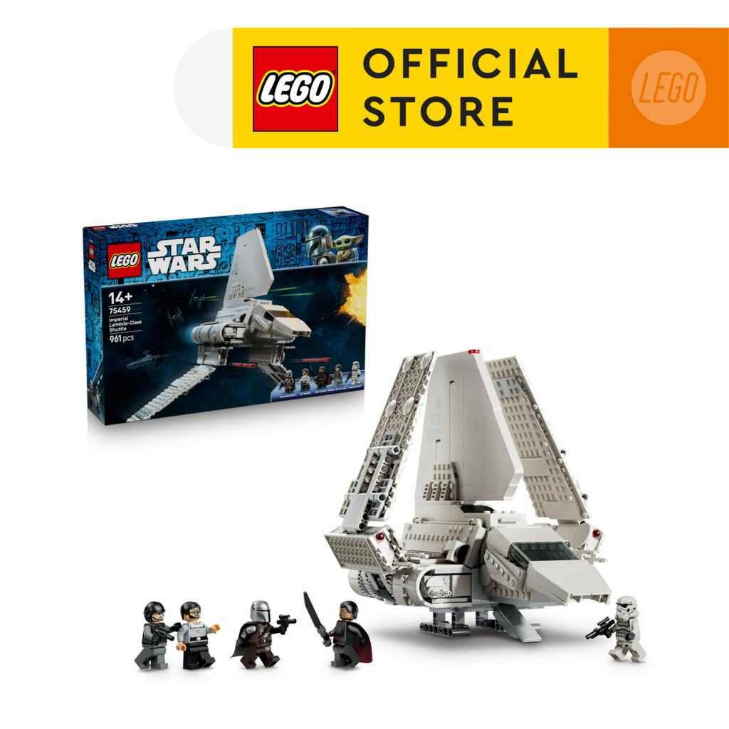 LEGO Star Wars 75459 Imperial Lambda-Class Shuttle (961 Pieces), Building Block, Toys, Bricks
