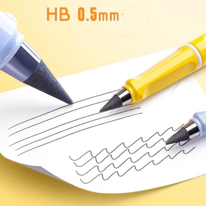 NEW!! Pensil Eterna Abadi Tahan Lama Kuat Tidak Patah dengan Refill dan Penghapus - HB 0,5mm - 4