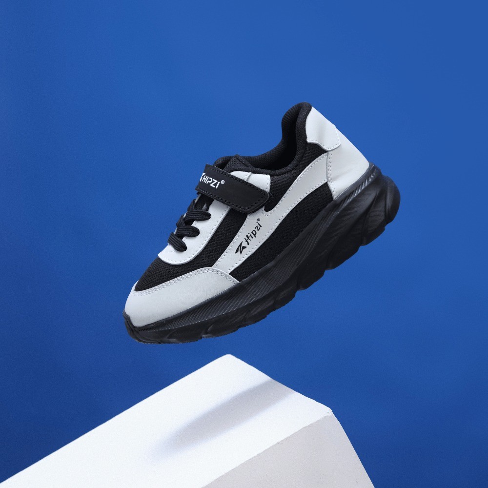 Sepatu Anak Putih HIPZI Jovie Sepatu Sekolah Running Kids Shoes Ringan Nyaman Anak Laki Laki Perempuan Insole Empuk Size 26-35 - Gambar 3