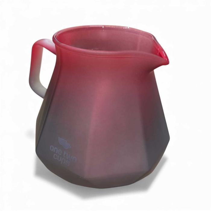 One Two Cups Teko Kopi Coffee Server V60 Drip Pour Over Kaca 600ml - Gambar 2