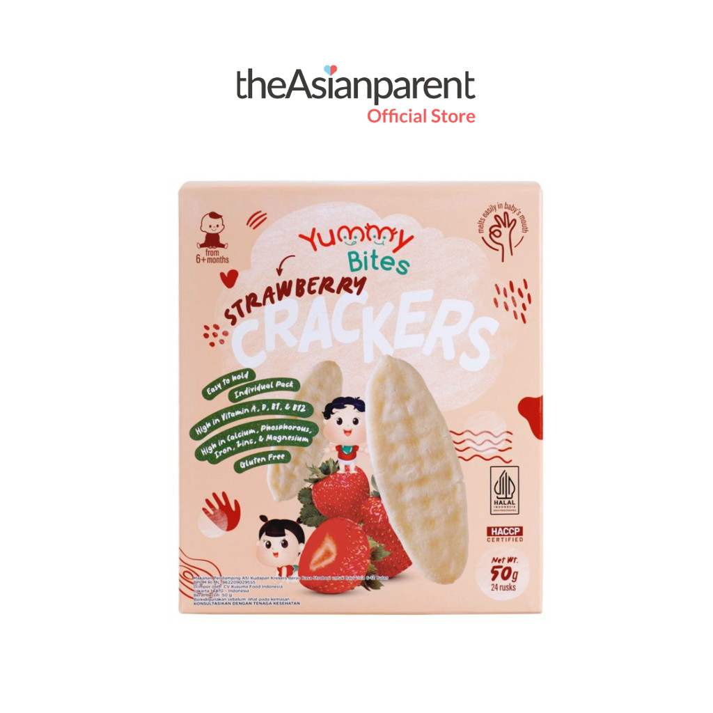Yummy Bites Rice Crackers 50gr - Snack Sehat untuk Bayi - Gambar 3