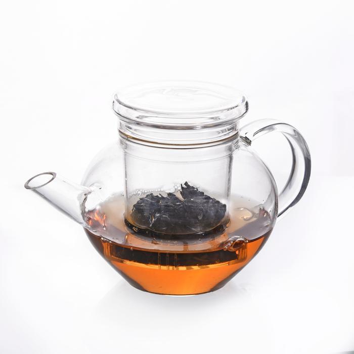 SUJI Minho Teapot 350ml with Glass Infuser-Teko Gelas Kaca