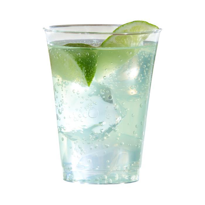 AZKO Kris Gelas Plastik Disposable 354 ml Set 25 Pcs Transparan Plastic Glass Wadah Minum Reusable - Gambar 3