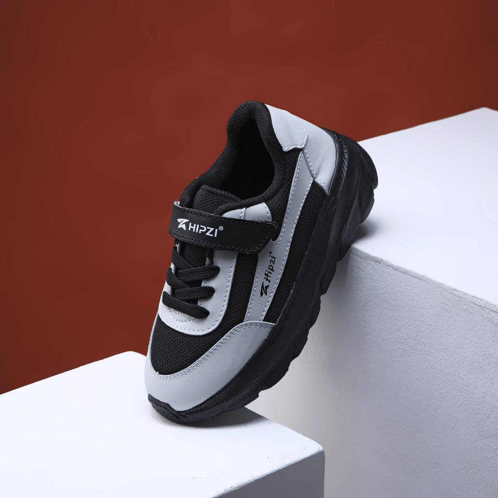 Sepatu Anak Putih HIPZI Jovie Sepatu Sekolah Running Kids Shoes Ringan Nyaman Anak Laki Laki Perempuan Insole Empuk Size 26-35 - Gambar 4