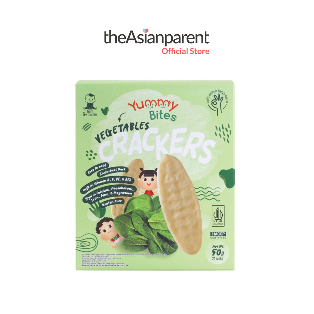 Yummy Bites Rice Crackers 50gr - Snack Sehat untuk Bayi - Gambar 2