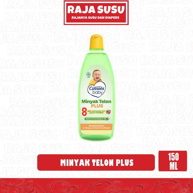 CUSSONS BABY TELON OIL PLUS 150ML - RAJA SUSU