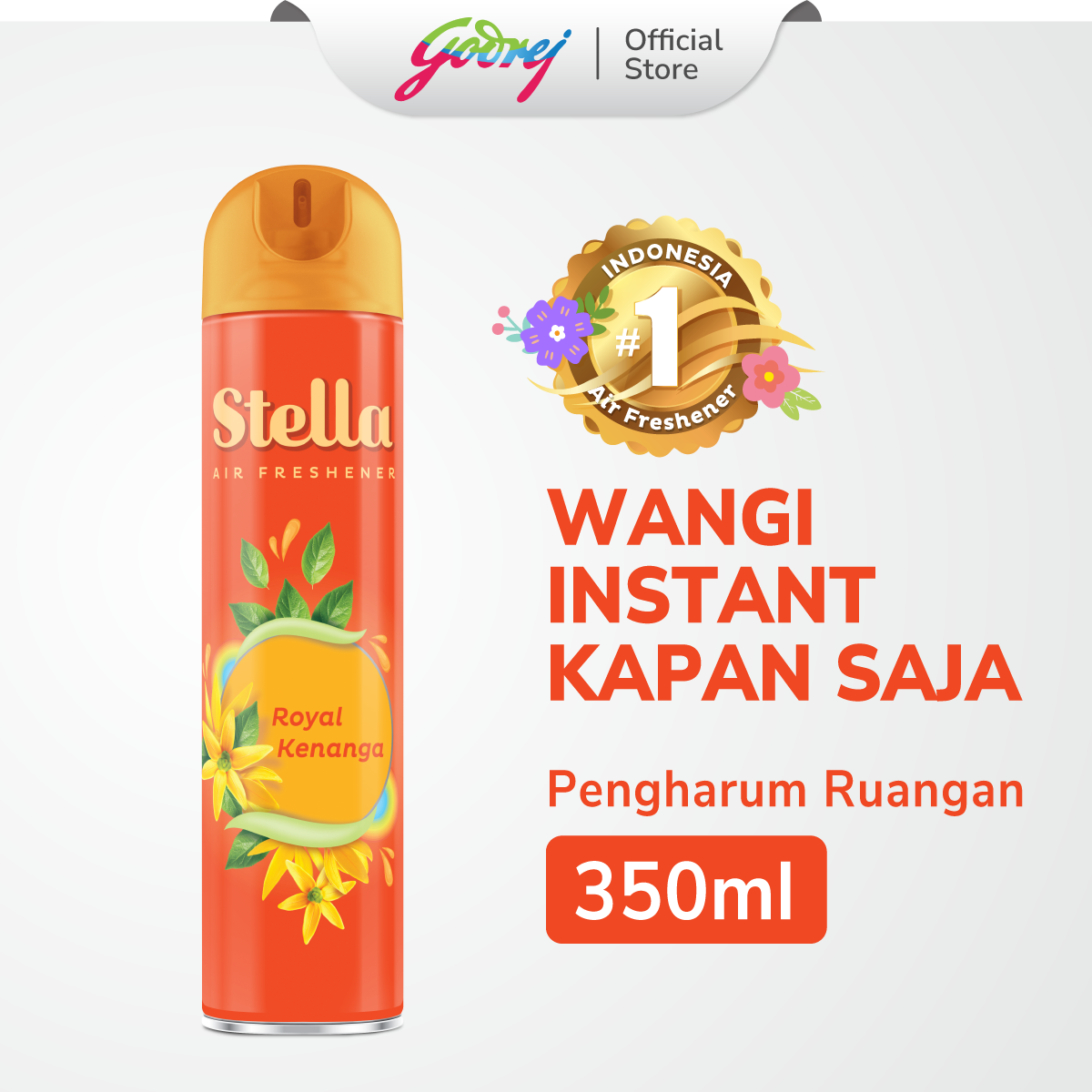 Stella Aerosol Parfumist Royal Kenanga 350ml