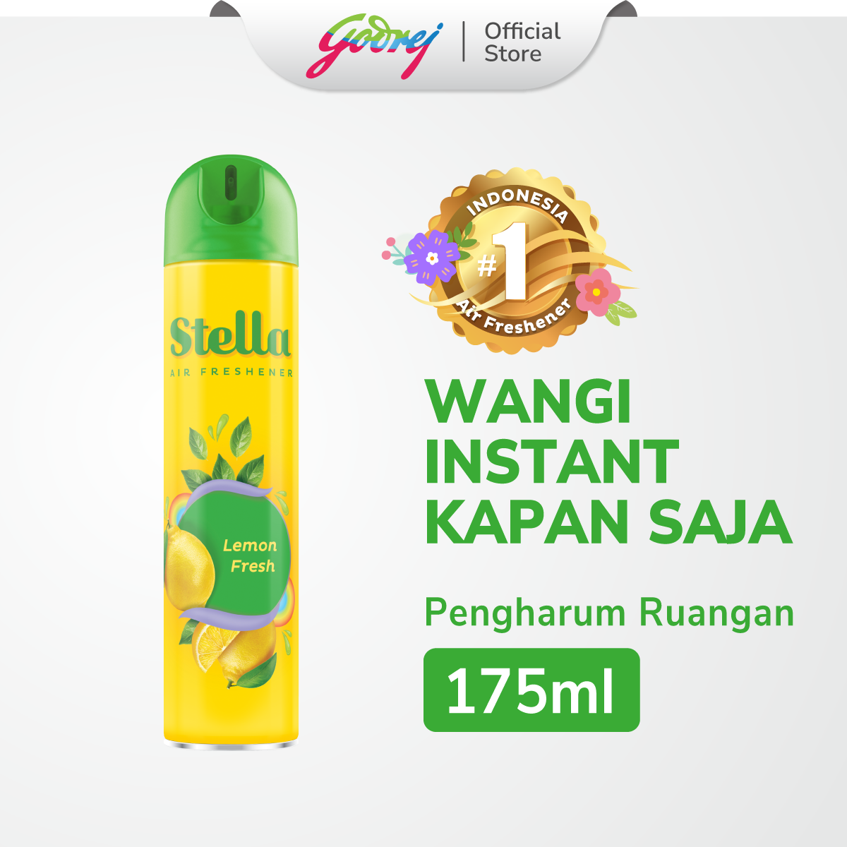 Stella Aerosol Lemon 175ml
