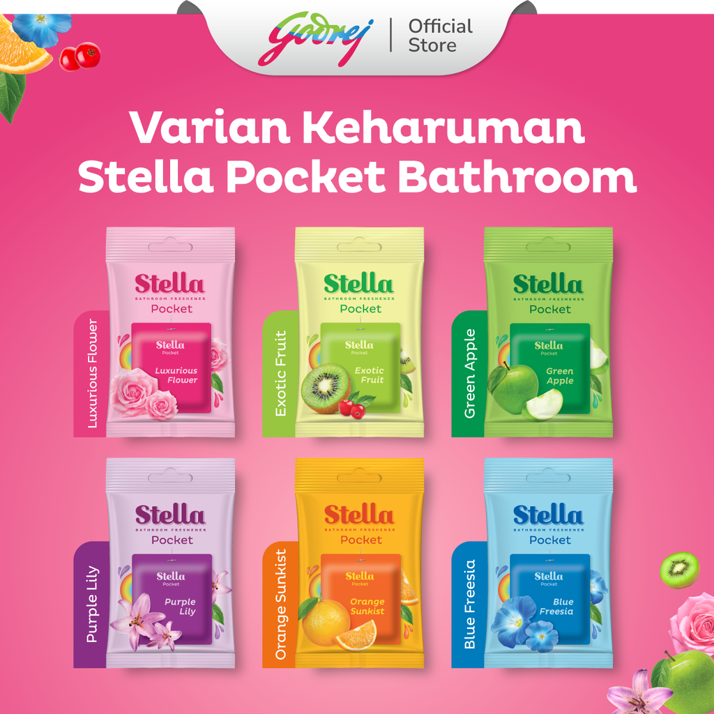 Stella Pocket Bathroom Luxurious Flower 10 Gr - Pengharum Pewangi Kamar Mandi - Gambar 3