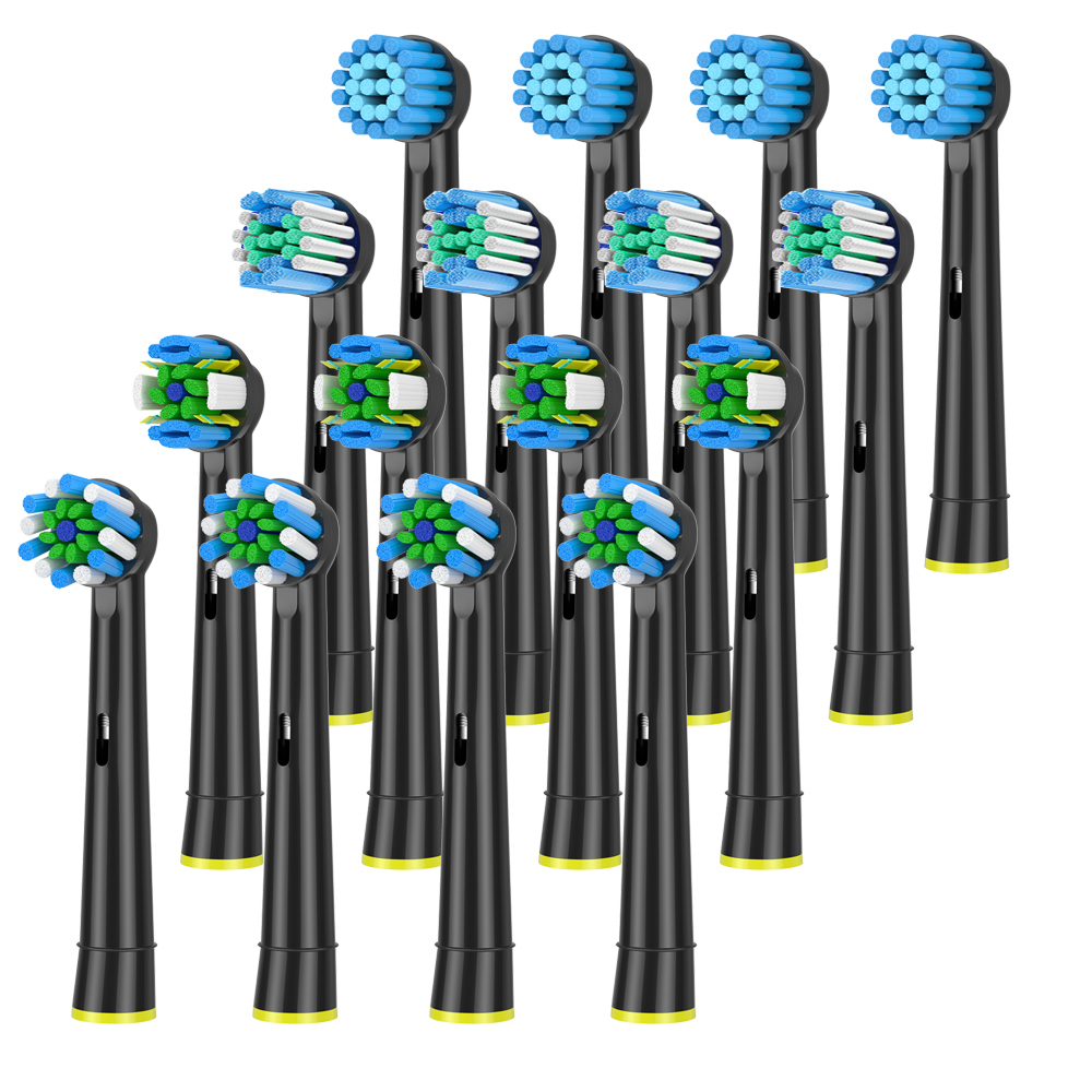 4pcs EB50 Cross Action Replacement Brush Heads For Oral B D12 D16 D100 ...