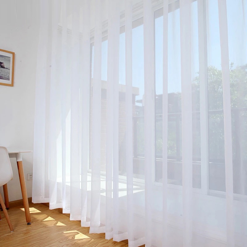 1X floral sheer hollowed out doors, windows, curtains, hanging