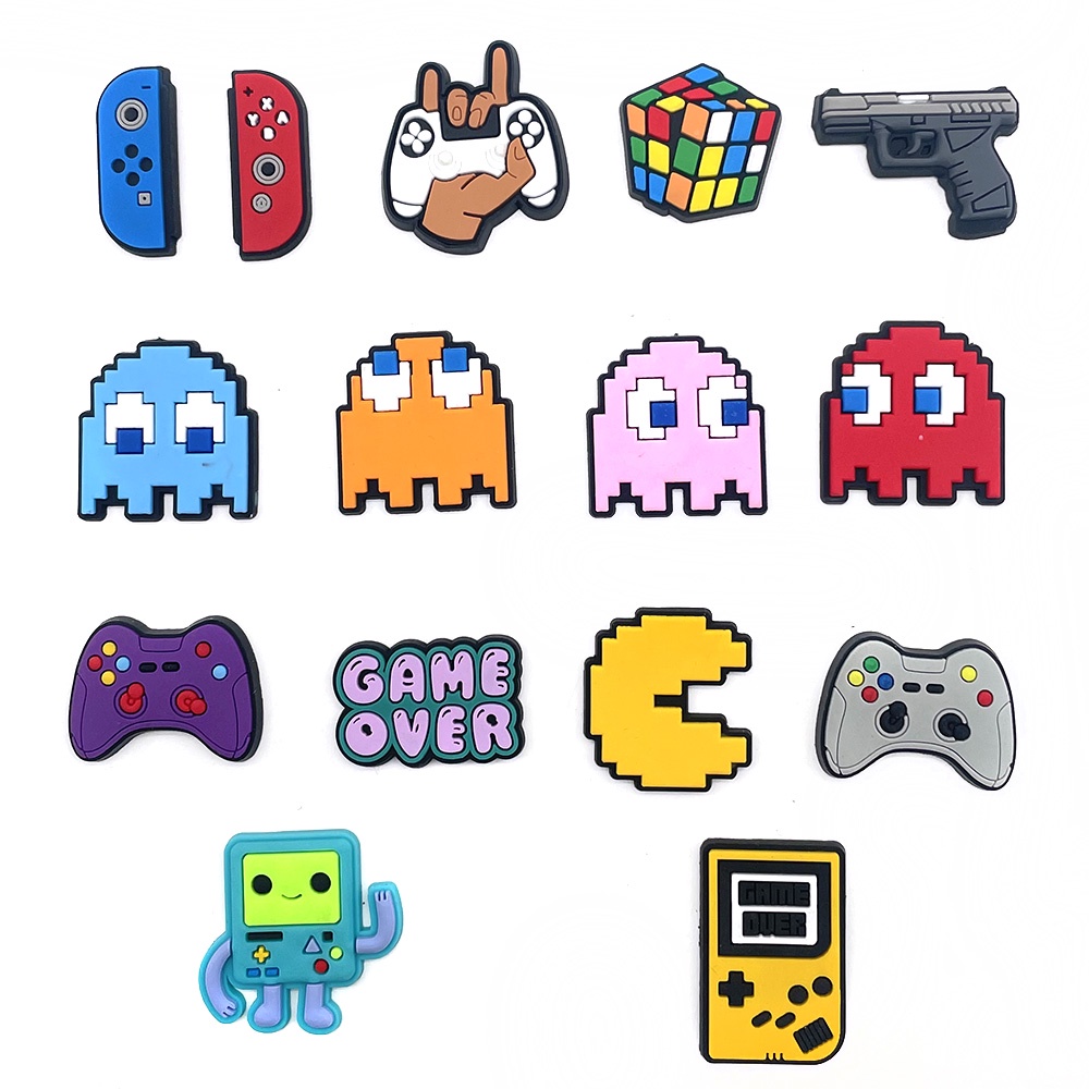 Jibbitz for Croc Shoe Charms Decorations Cartoon PVC Accessories with ...