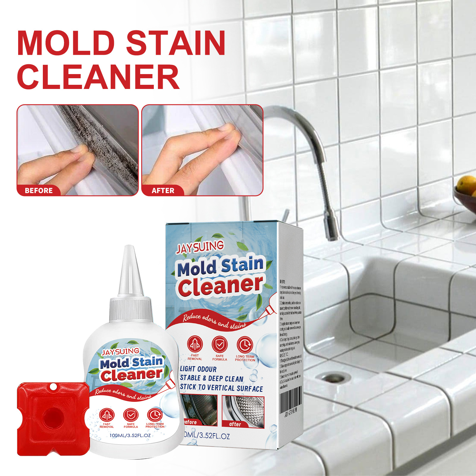 Jaysuing Mould Removing Gel Toilet Metope Floor Antifungal Agent