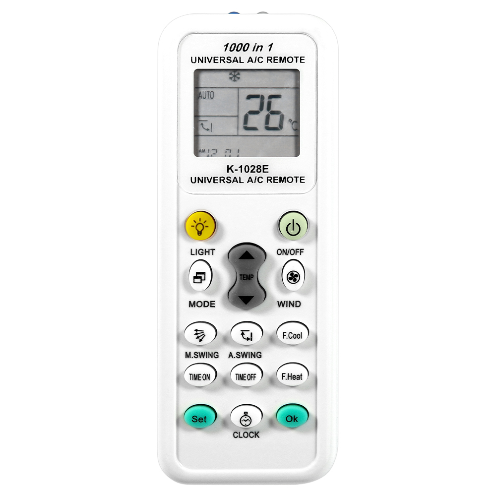 Universal K-1028E Aircond Remote Control 1000 In 1 All Brand Model ...