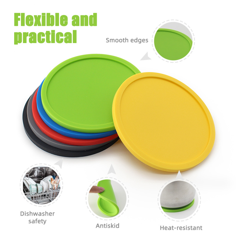 3D Silicone Coasters Soft Pvc Drink/Tea/Coffee/Water Coasters | Shopee ...
