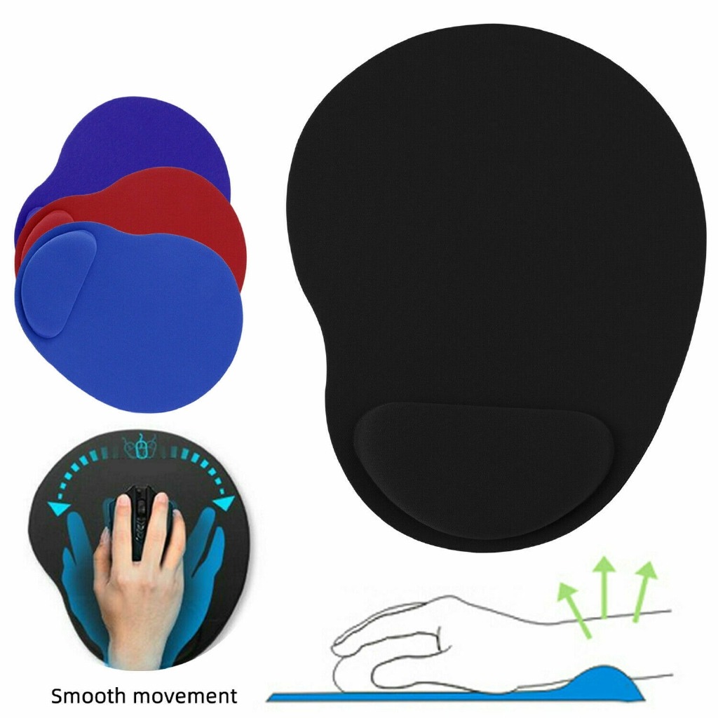 EVA Support Wristband Mouse Pad Mice Mat Soft Non Slip for Gaming ...