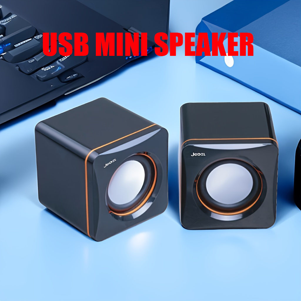 CK4 Stereo Speaker System With Small-Sized Volume Control And 3.5mm ...