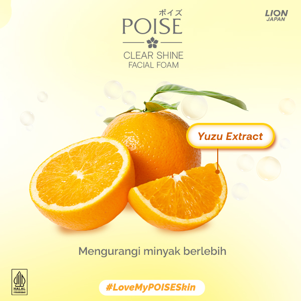 Poise Facial Foam Sabun Cuci Muka Clearshine Tube 100 gr - Gambar 4