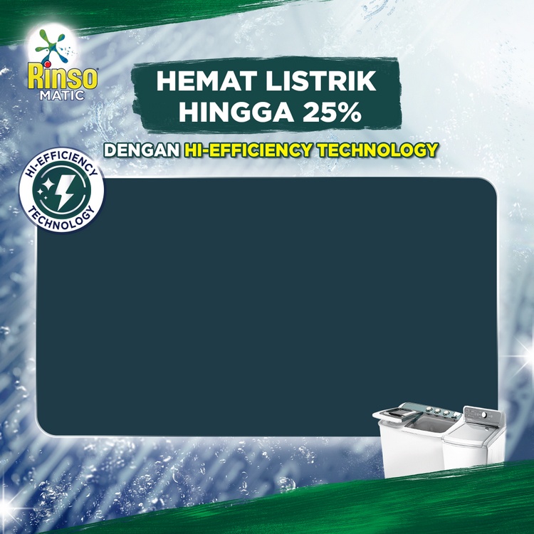 Rinso Detergent Cair Konsentrat Deterjen Matic Mesin Cuci Bukaan Atas 1.45 L - Gambar 3