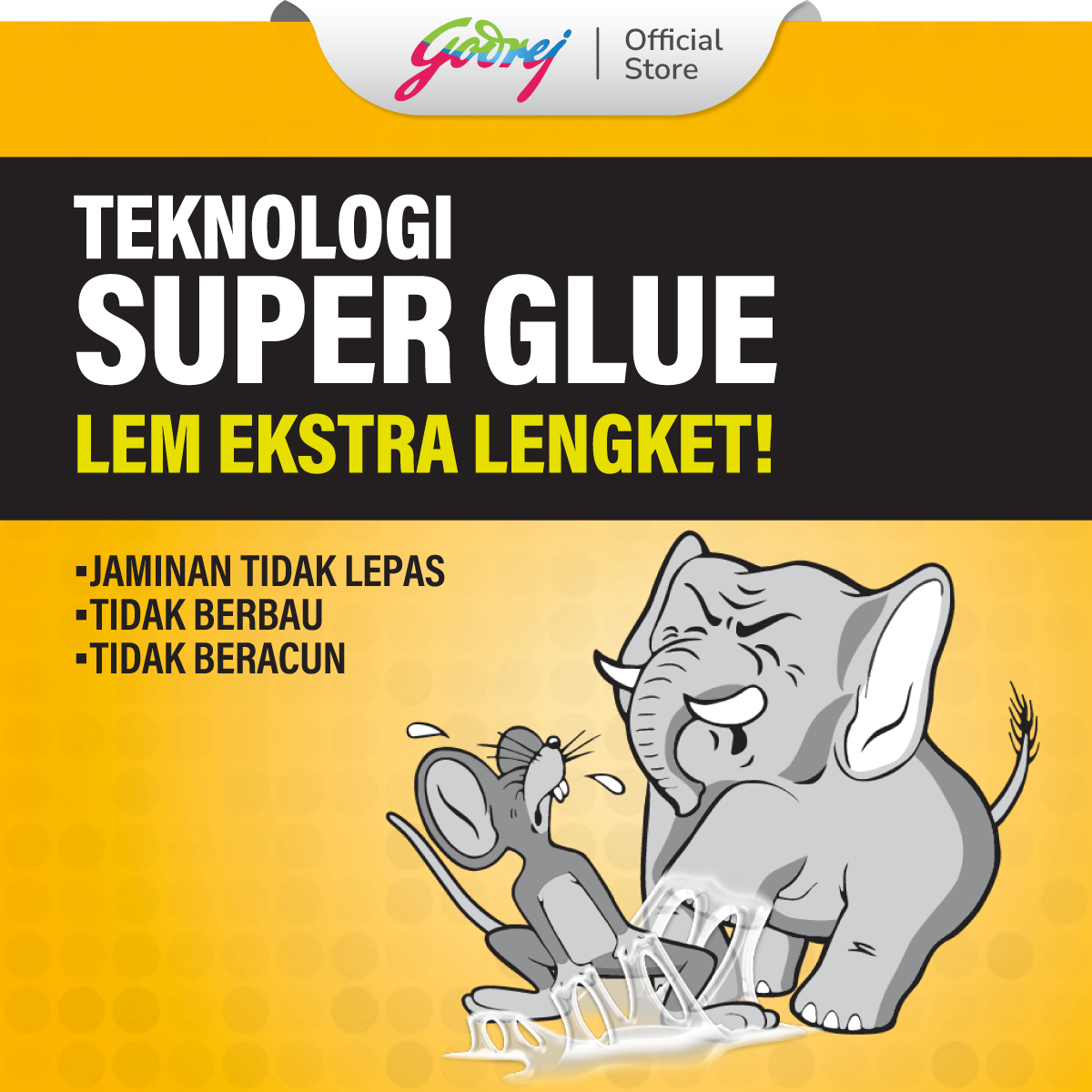 Cap Gajah Lem Tube 100ml - Lem Tikus - Gambar 2
