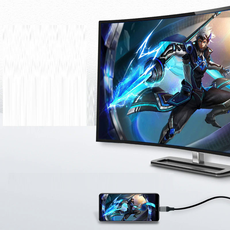2M laptop phone USB Type-C to HDMI TV HDTV 4K @ 30Hz 1080p projection ...
