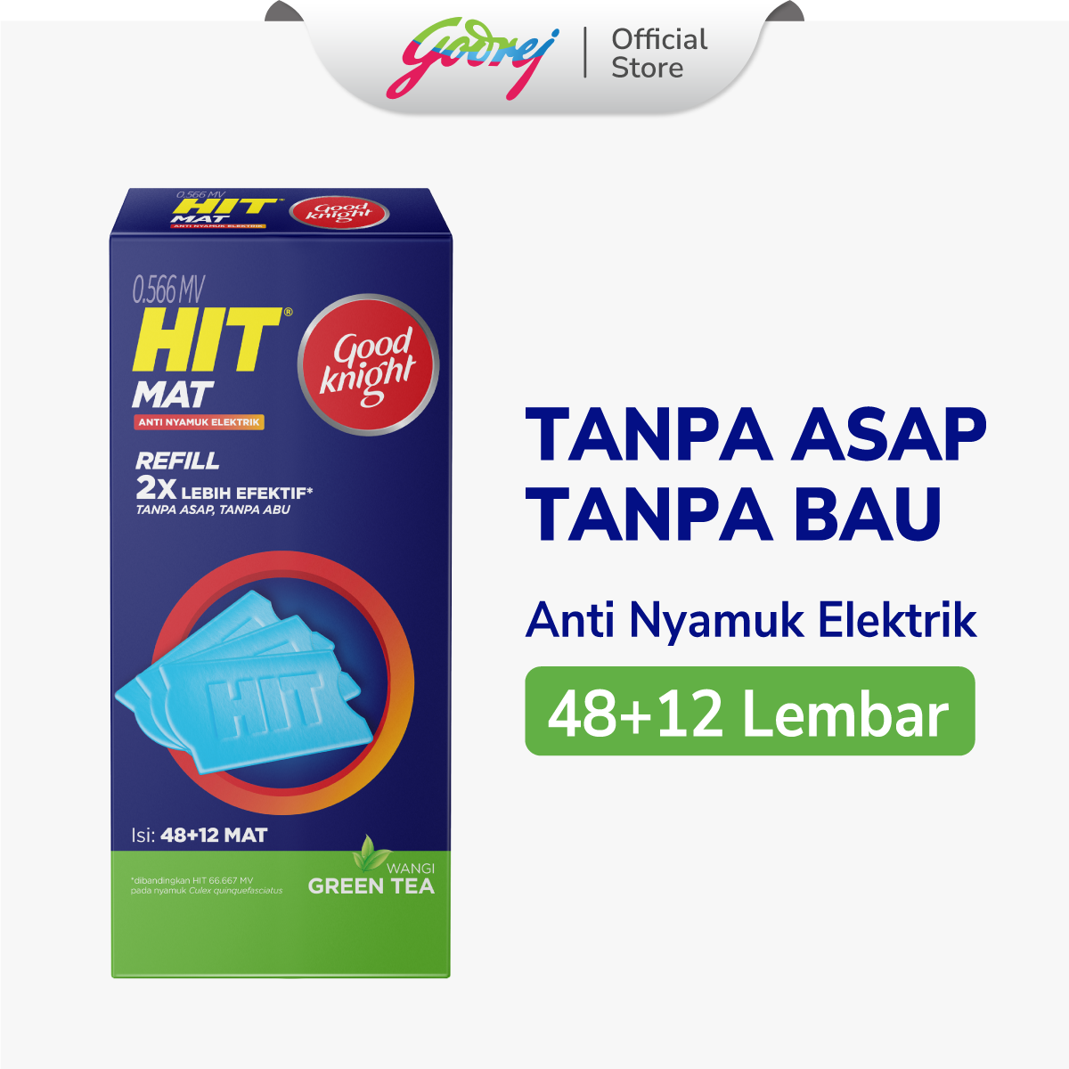 Hit Mat Green Tea 60+6s