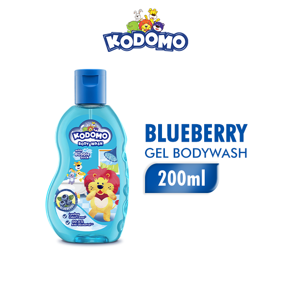 Kodomo Shower Gel Blueberry Botol 200 ml