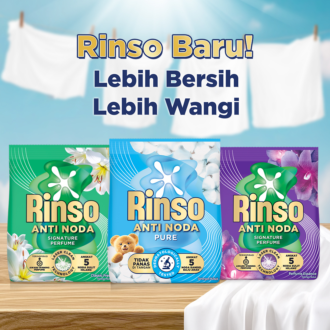 Rinso Baru Detergen Bubuk Varian Pure 700g - Gambar 2