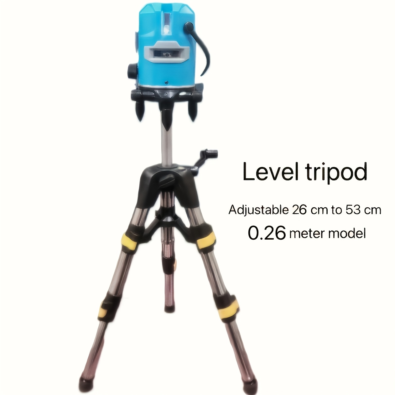 Heavy Duty Tripod Level Tool Adjustable Stainless Steel Support Rod ...